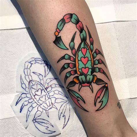 Scorpio Tattoos That Celebrate The Fiercely Loyal Passionate Sign