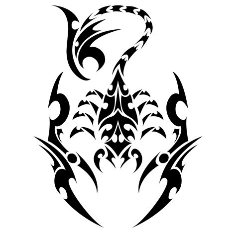 Scorpion Tattoo Tribal Designs