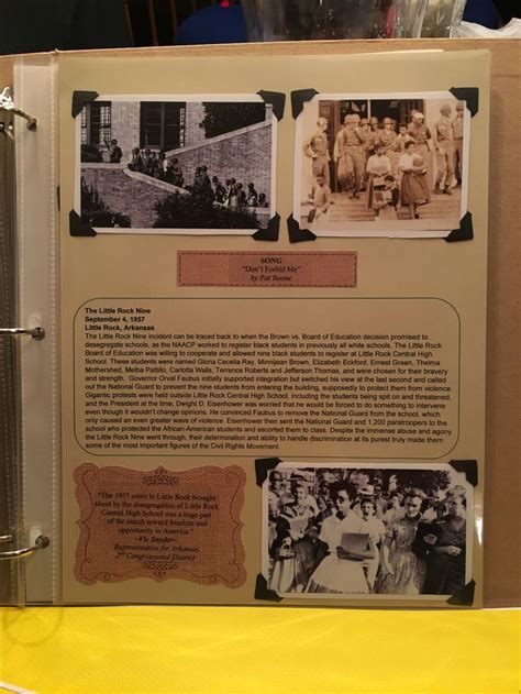 Scrapbook Civil Rights Movement