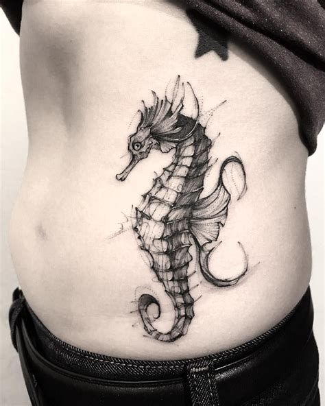 Seahorse Done At Bk Inkstudio Seahorse Tattoo Cool Tattoos Horse