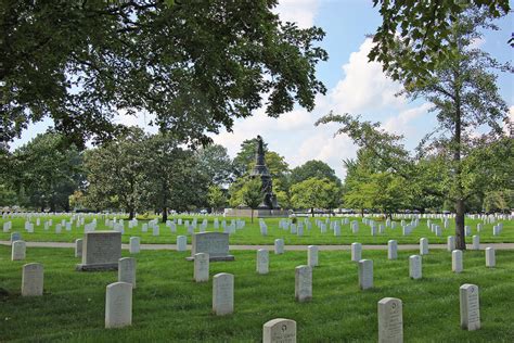 Section 16 And Confederate Monument Arlington National C Flickr