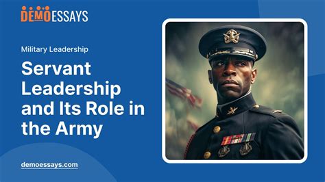 Servant Leadership And Its Role In The Army Essay Example Youtube