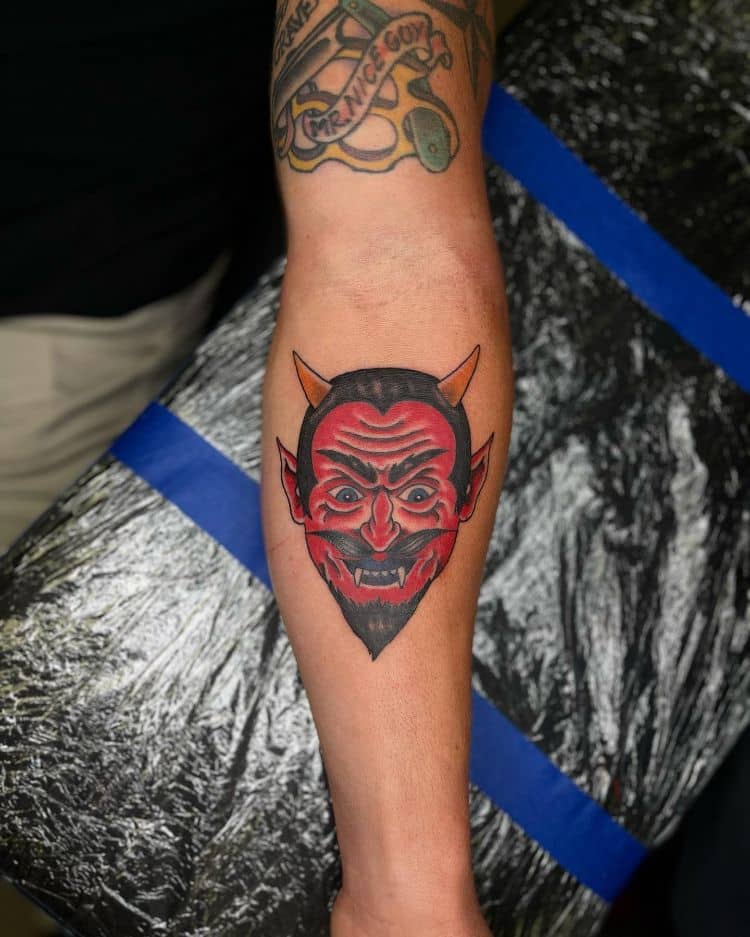 Share 74 Traditional Demon Tattoo Best In Eteachers