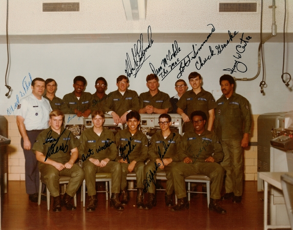 Sheppard Afb Tx 1976 Sheppard Afb Teletype Tech School Class The Military Yearbook Project