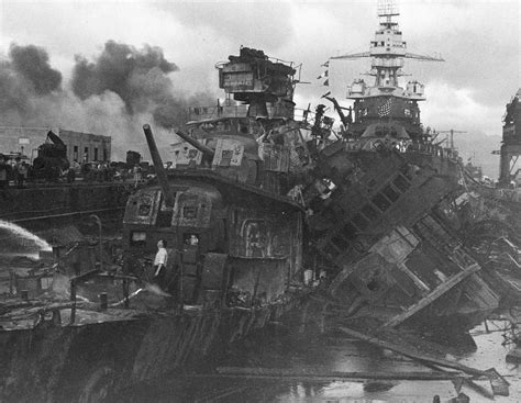 Ships Damaged At Pearl Harbour