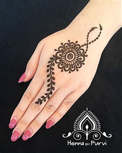 Simple Henna Designs Beginners