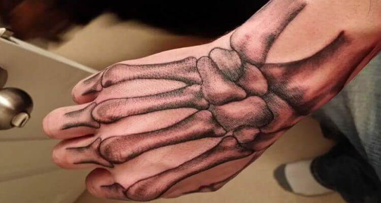 Skeleton Hand Tattoo Ideas