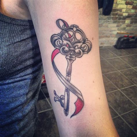 Skeleton Key Tattoo By Dave Hanger 18 London Ontario Body