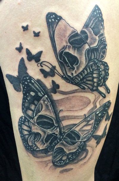 Skull Butterfly Tattoo Http Giantfreakintattoo Com Skull Butterfly