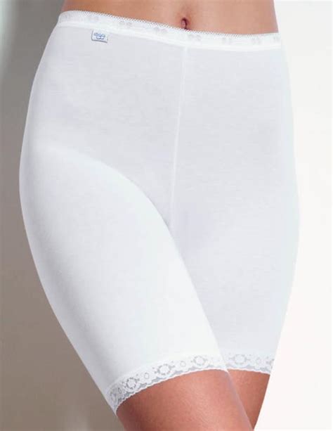 Sloggi Long Leg Knickers Anti Chafing Cotton Knickers