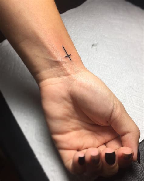 Small Cross Tattoo