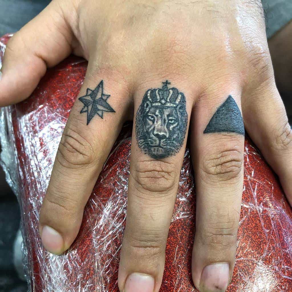 Small Finger Tattoos Couples