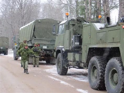 Soldiers On The Move Readying For Emergencies Quinte News