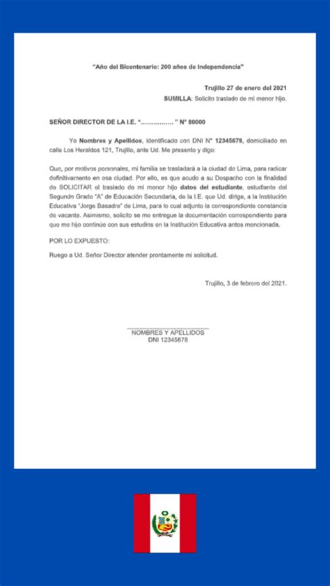 Solicitud De Traslado Pdf