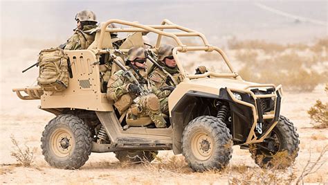 Special Operations Forces Vehicles Come Front And Center