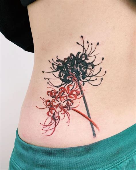 Spider Lily Tattoo Inspirations