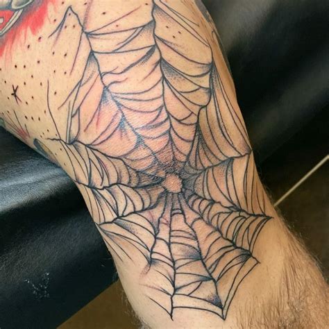 Spider Web Tattoo Classic Style