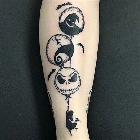 Spooky Halloween Tattoo Halloween Tattoos Nightmare Before Christmas