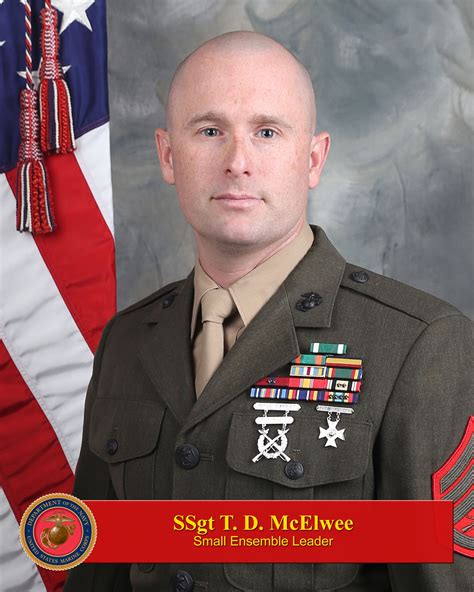 Staff Sergeant Theodore Mcelwee 1St Marine Division Leaders