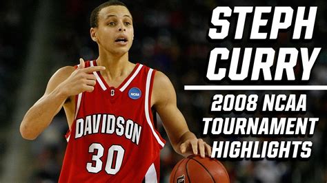 Steph Curry College Basketball Stats Best Moments Quotes Ncaa Com