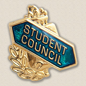 Stock Education Lapel Pin Student Council Design 8051 Kilbourne