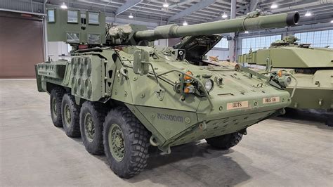 Stryker Mobile Gun System Mgs