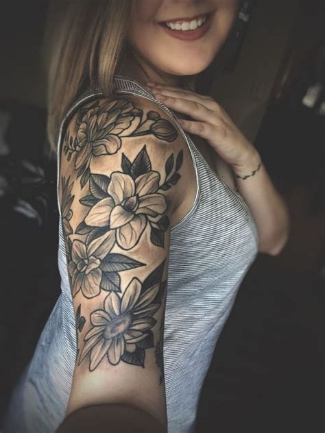 Stylish Female Quarter Sleeve Ink