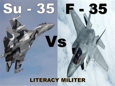 Su 35 Vs F 35 Manakah Yang Lebih Baik Literacy Militer