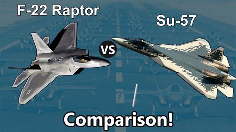 Su Vs F22 Comparison