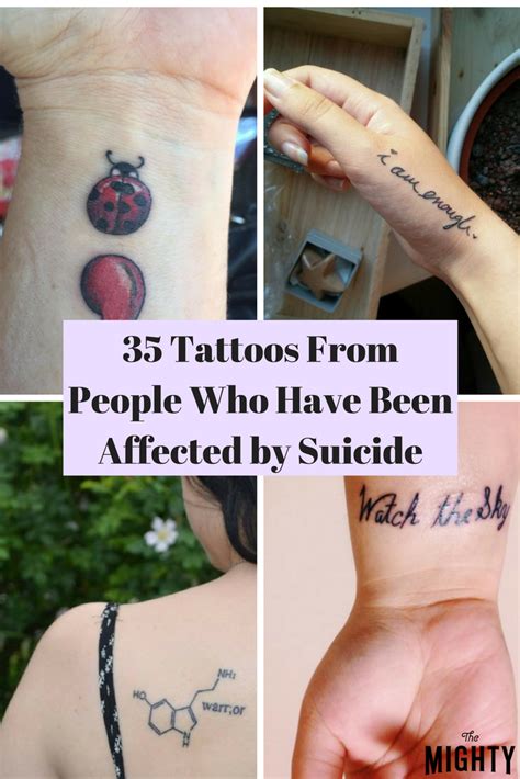 Suicide Memorial Tattoos