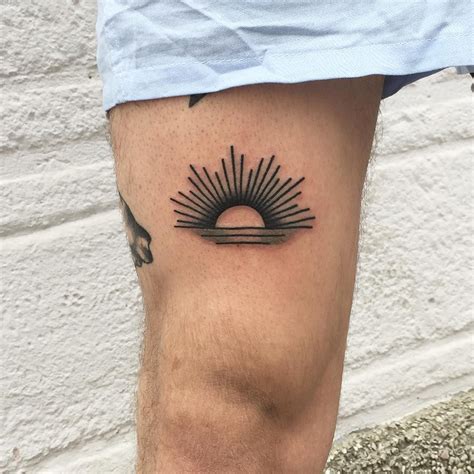 Sun Tattoo Designs For Guys