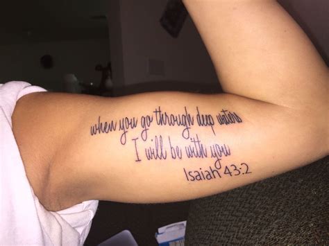 Tattoo Bible Quotes On Arm