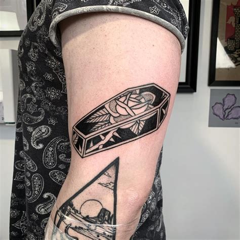 Tattoo Coffin Ideas