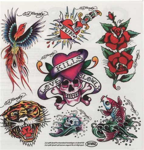 Tattoo Designs By Ed Hardy