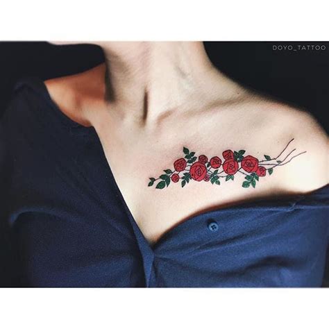 Tattoo Designs For Collarbone