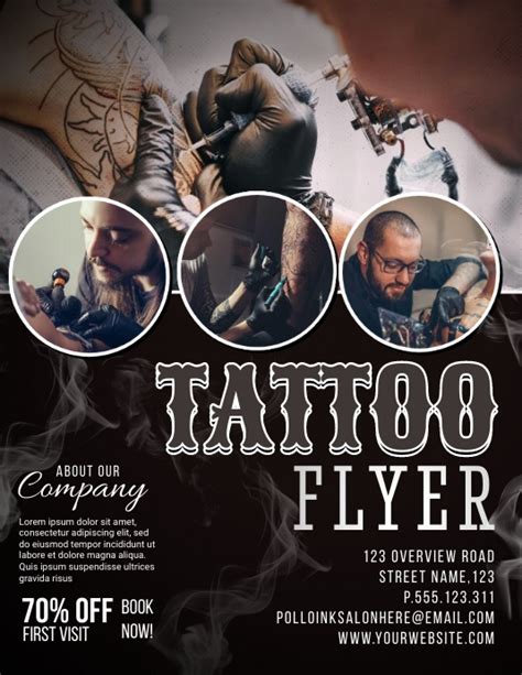 Tattoo Flyer Ideas