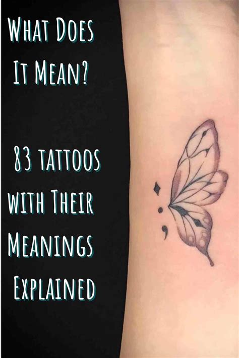 Tattoo Meaning Explained