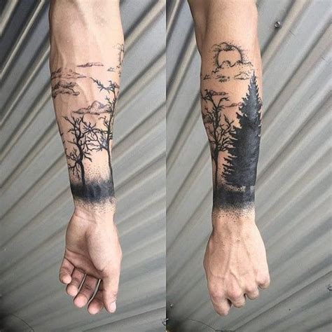 Tattoo Tree Forearm Art