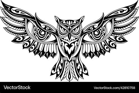 Tattoo Tribal Owl Designs