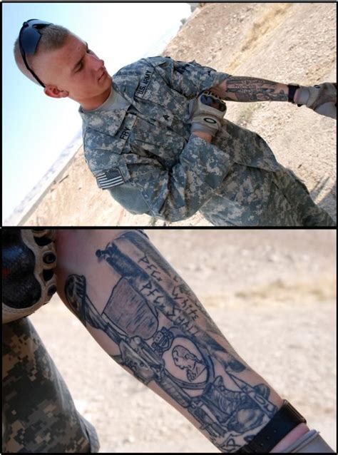 Tattoos For Military Personnel