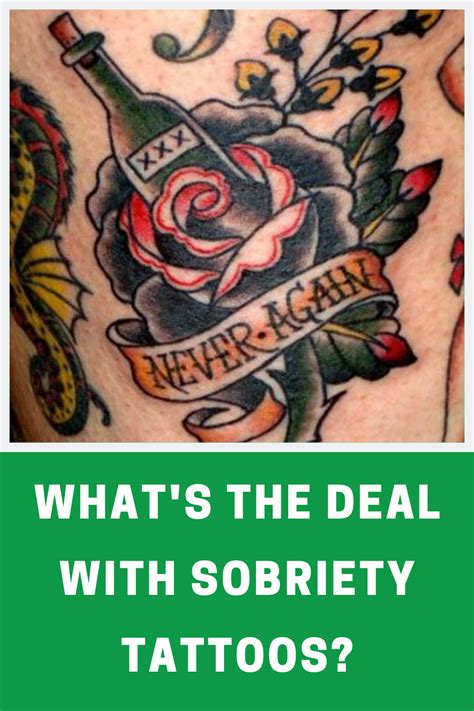 Tattoos For Sobriety