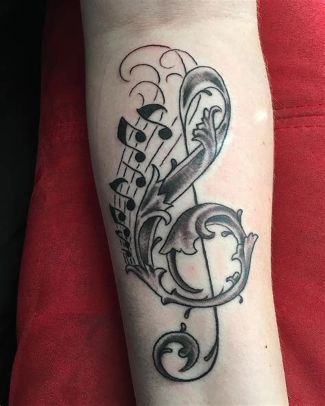 Tattoos Of Music Notes