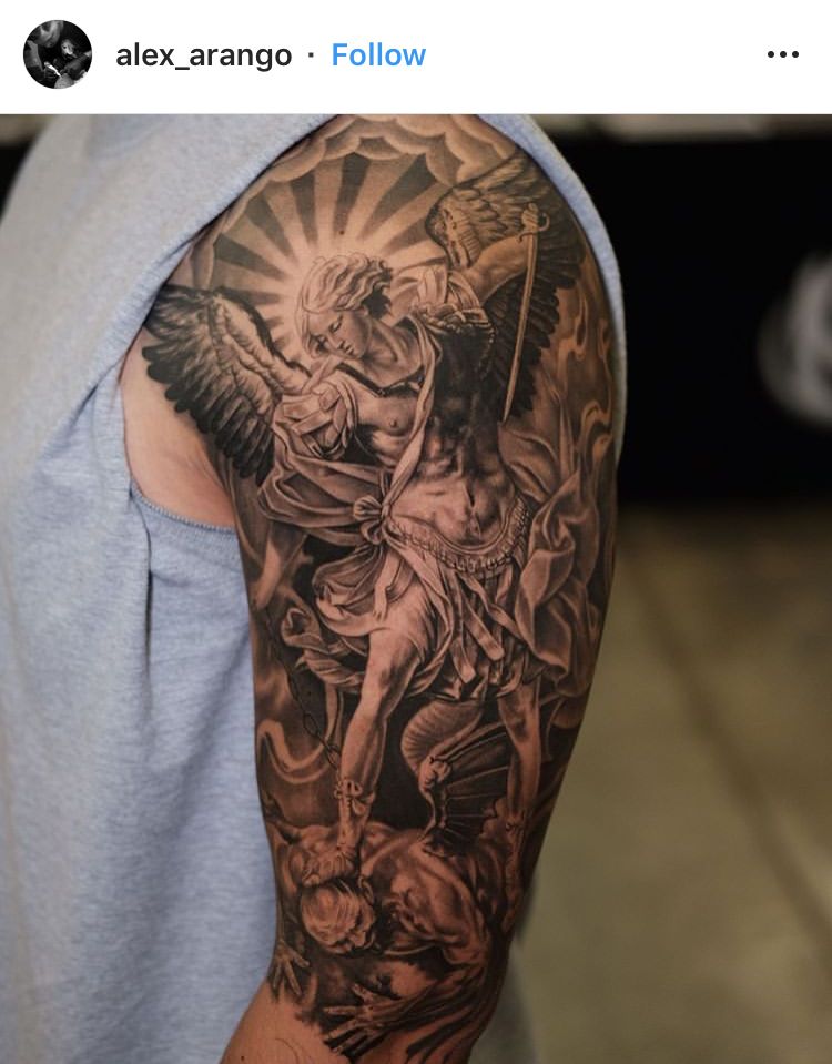 Tattoos Of St Michael