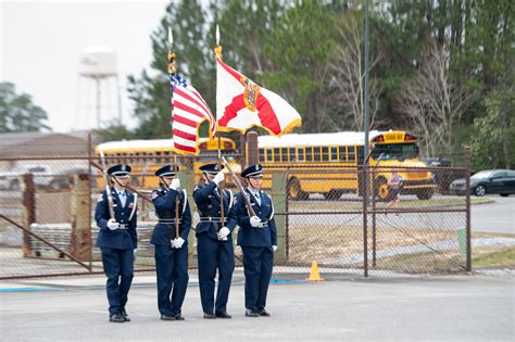 Team Hurlburt Co Hosts Air Force Junior Rotc Drill Competition