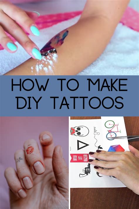 Temporary Tattoos Diy Guide