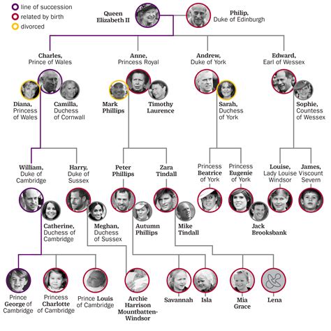 The British Royal Hierarchy British Royal Tree