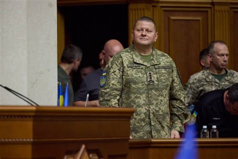 The Commander In Chief Of The Armed Forces Of Ukraine Compared General