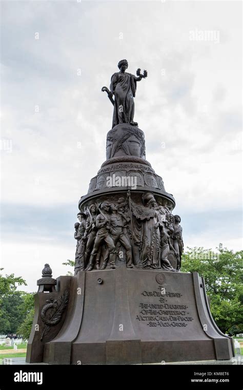 The Confederate Memorial Arlington Cemetery Virginia United States