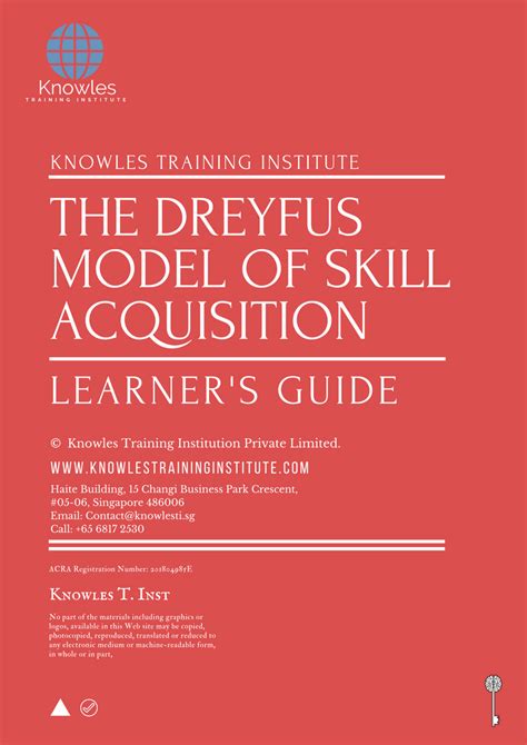 The Dreyfus Model Of Skill Acquisition Training Course In Singapore Knowles Training Institute