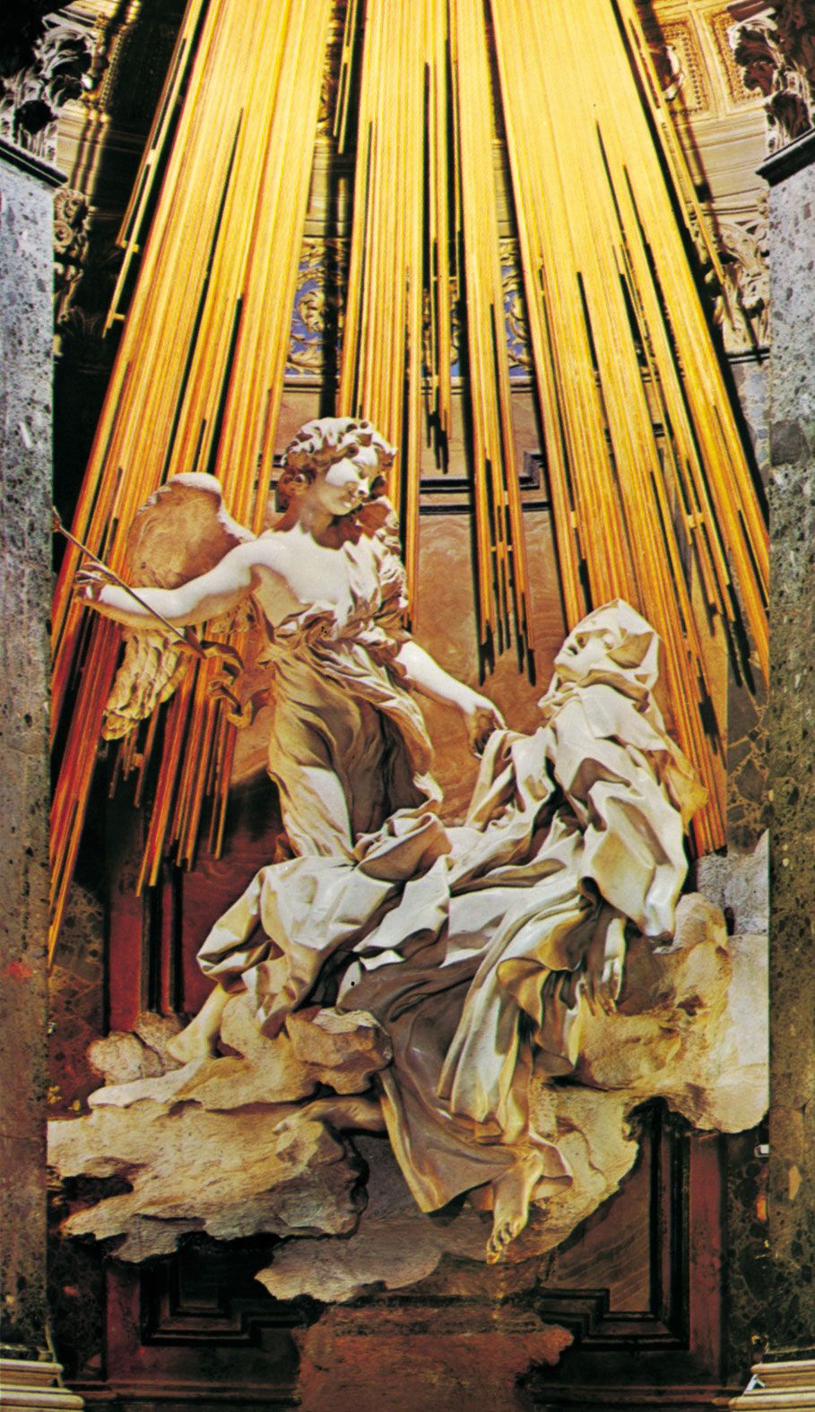 The Ecstasy Of Saint Teresa Sculpture By Bernini Britannica